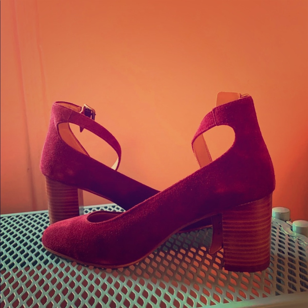 Soludos Gemma Suede Heel (granita / 8 / NWOT)